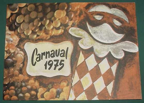 Carnaval Folleto Mi Club Fiesta Grande 1975 Sin Otra Data
