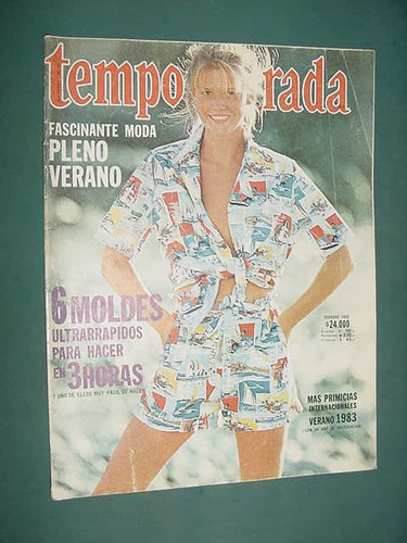 Revista Temporada Sin Moldes Ropa 2/82 Verano Primicias