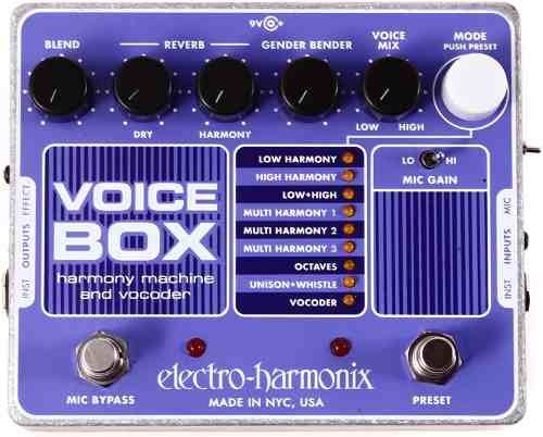 Pedal Electro Harmonix Voice Box Vocoder Para Guitarra