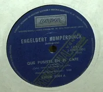 Comprar Engelbert Humperdinck Que Pusiste Simple Argentino Promo
