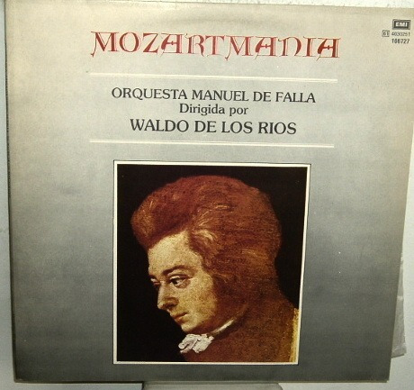 Waldo De Los Rios Mozartmania Vinilo Argentino Promo