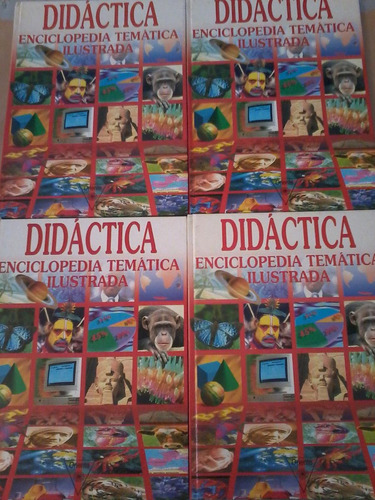 Didáctica Enciclopedia Temática Ilustrada 4 Tomos - Oriente