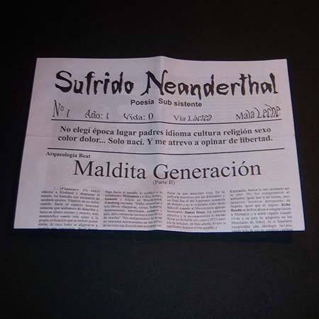 Sufrido Neanderthal Nro 1 . Mar Del Plata , Ba 2003