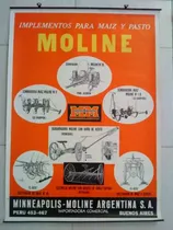 Comprar Antiguo Afiche De Sembradoras: Minneapolis-moline - Años  50