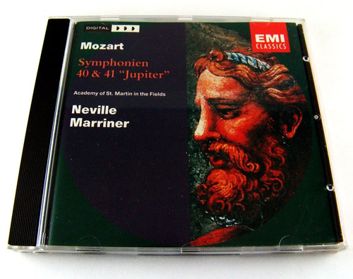 Mozart Symphonies Nos. 40 & 41 Neville Marriner Cd 1991
