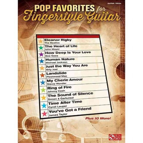 Pop Favoritos Para Guitarra De Fingerstyle: Guitarra/vocales