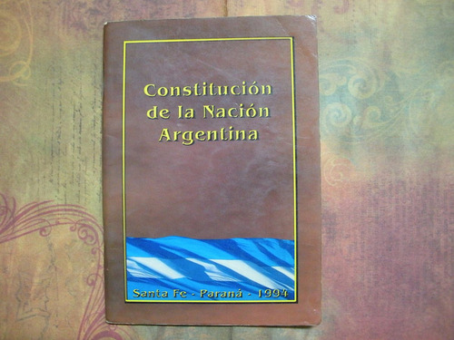 Constitución Nacional De La República Argentina | MercadoLibre