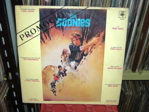 Cindy Lauper Los Goonies Soundtrack Vinilo Argentino Promo