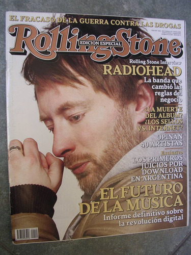 Revista Rolling Stone 119 Thom Yorke Radiohead X Caballito