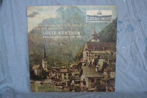 Mozart Louis Kentner Orquesta Philarmonia De Londres Vinilo