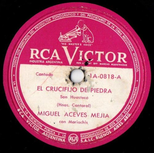 Miguel Aceves Mejia  -    El Crucifijo De Piedra - Rogaciano
