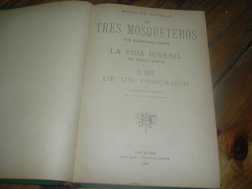 Los Tres Mosqueteros - A. Dumas - Edic. 1883