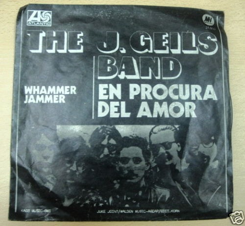 The J Geils Band En Procura Del Amor Simple Argentino C/tapa