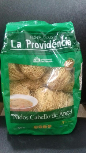 Fideos Providencia Nidos Cabello De Angel 500g