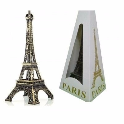 Torre Eiffel Réplica França Paris Miniatura 30 Cm Metal