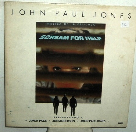 John Paul Jones Led Zeppelin Scream For Help Vinilo Argentin