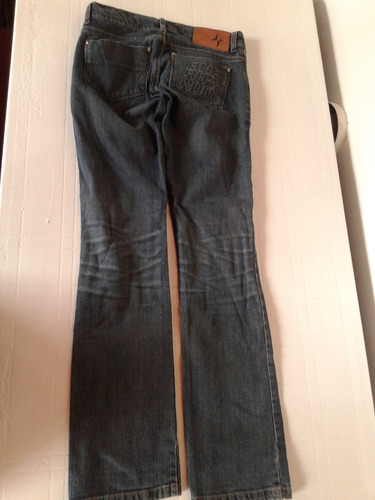 Jean Anarakoo Azul Petroleo Talle 39 Impecable!