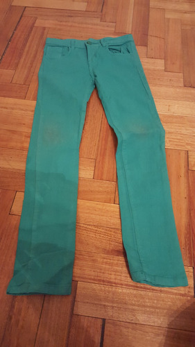 Pantalón Chupin Verde Niño Advanced Talle 10