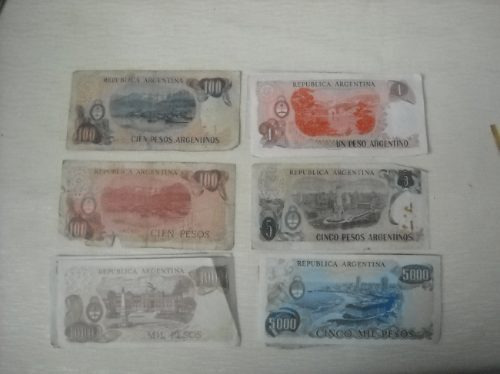 Billetes Pesos Argentinos