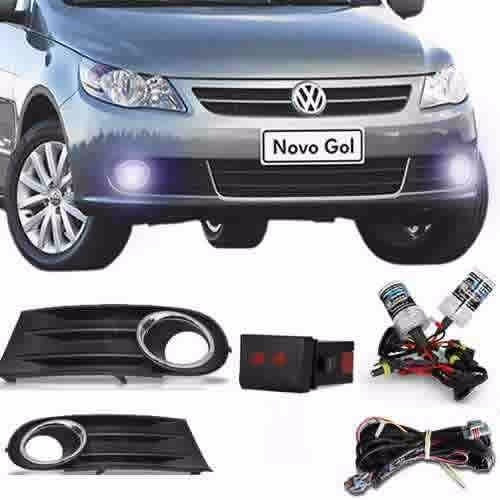 Kit Farol Milha Gol Voyage Saveiro G5 Tipo Original+xenon 8k