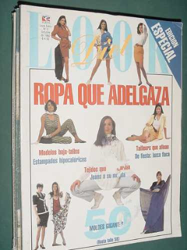 Revista Look Nro Extra 3 -10/92- Especial Diet Ropa Adelgaza