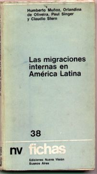 Las Migraciones Internas En América Latina. Muñoz Y Otros.