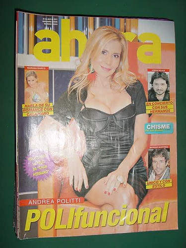 Revista Ahora 24/4/11 Mariana Diarco Politti Jesica Cirio