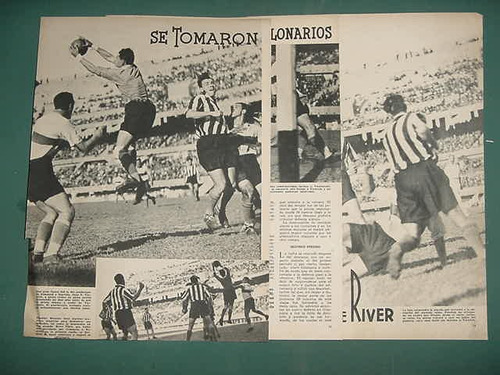 Clipping Recorte Futbol River Plate Gimnasia La Plata 1938