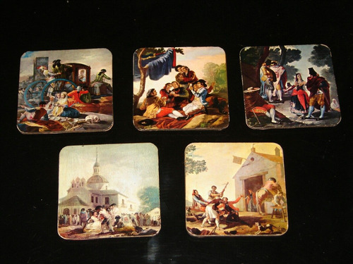 Posavasos De Coleccion Cuadros De Francisco De Goya C30