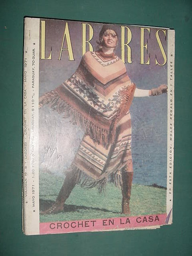 Revista Labores Moda Con Moldes May71 Crochet Tejidos Ropa