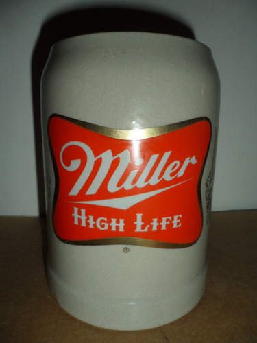Tarro Cerveza Miller High Life Beer Bar Souvenir Retro Bar