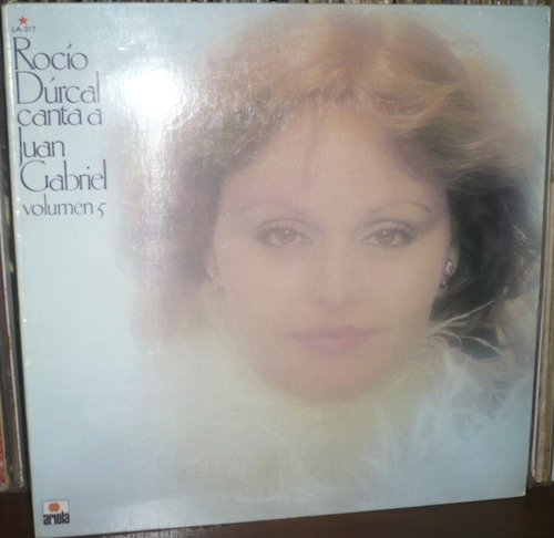 Rocio Durcal Lp Canta A Juan Gabriel Volumen 5