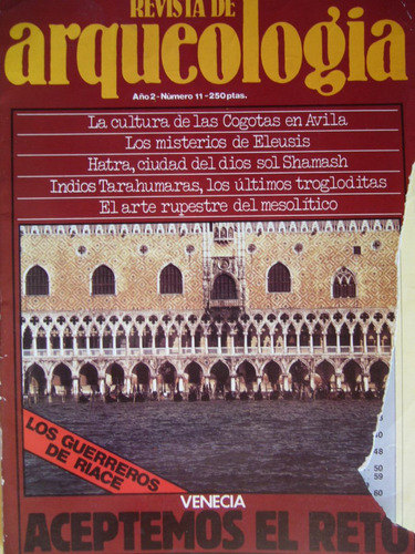 Revista De Arqueologia Nº 11 Año 1981 Tarahumara