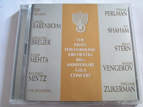 The Israel Philharmonic Orchestra 60 Anniversary  2 Cds (z)