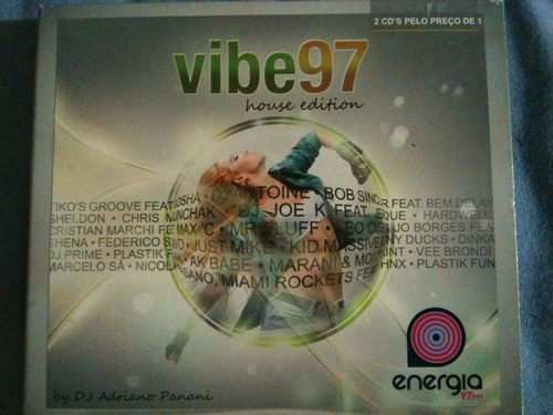 Cd Vibe 97 Fm House Edition - Energia - Dance Eletonicas Tec