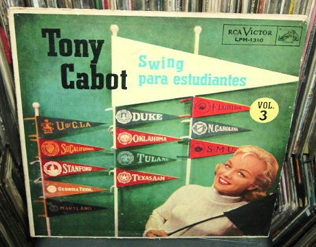 Tony Cabot Swing Para Estudiantes Vol 3 Vinilo Argentino