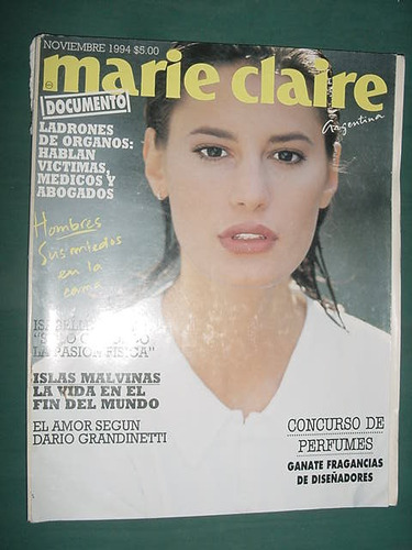 Revista Moda Marie Claire Nov94 Malvinas Isabel Adjani Ropa