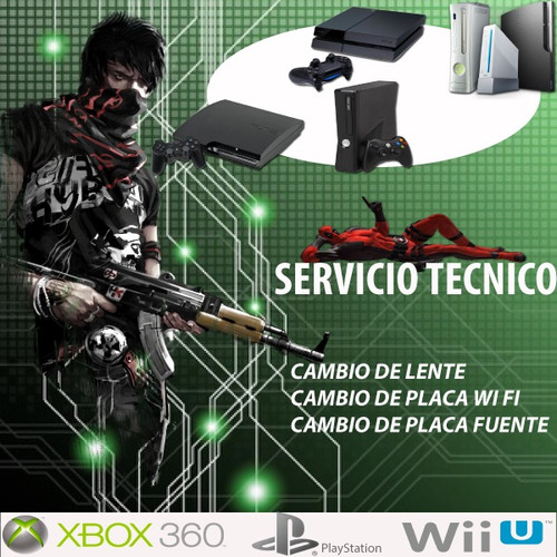 Reparación Servicio Técnico Ps5 Ps4 Ps3 Xbox One Reballing