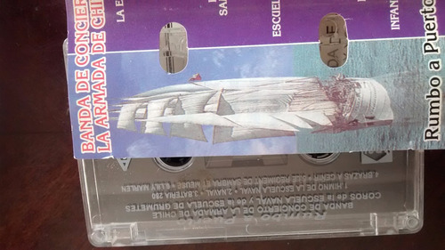 Cassette De Rumbo A Puerto -banda De La Armada(295