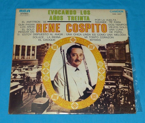 Rene Cospito Evocando Los Años Treinta Lp Vinilo Rca Stereo