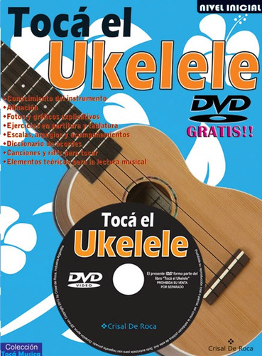 Libro Método Aprende Tocá El Ukekele Con Dvd