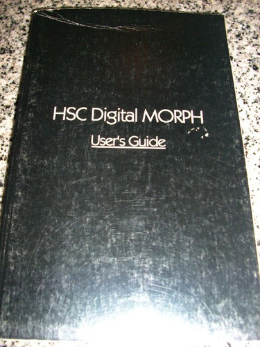 Hsc Digital Morph - Manual Del Usuario - Reliquia Único!!