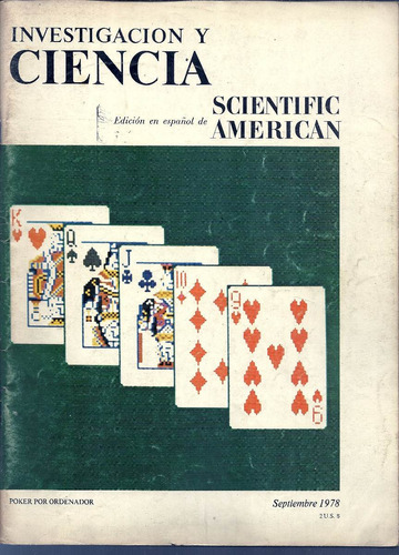 Investigacion Y Ciencia Nro 24 Septiembre 1978 Poker Por Ord