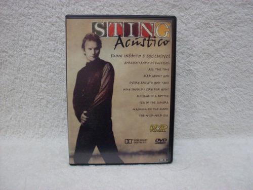 Dvd Original Sting- Acústico