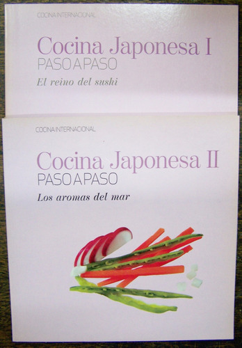 Cocina Japonesa * Paso A Paso * 2 Libros * Internacional *