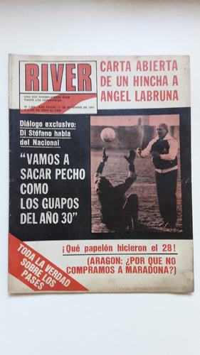 Revista River N 1909 Poster Emilio Commisso