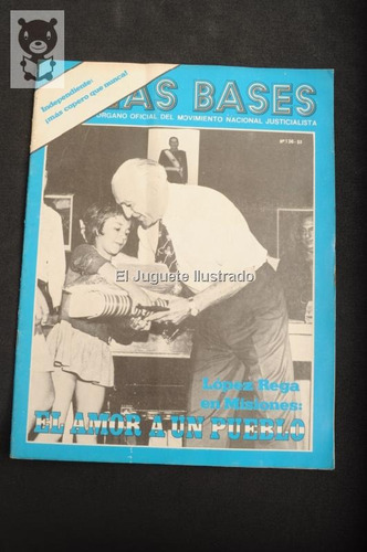 Las Bases Num 136 1975 Movimiento Peronista Lopez Rega