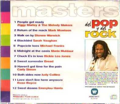 Masters Del Pop Y Del Rock 45 - Cd Original