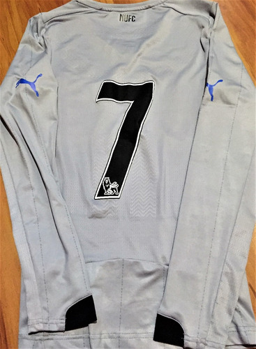 Camisa New Castle Usada Jogo 2014/15 Mangas Longas