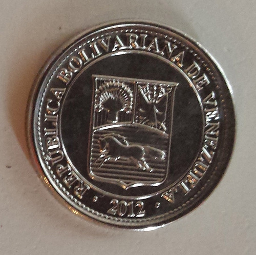 Imagen 2 de 2 de Moneda Venezuela 10 Céntimos 2012 Unc